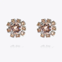 Caroline Svedbom Aello Earrings Vintage Rose + Silk Sale