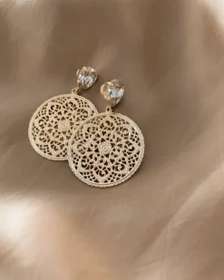 Caroline Svedbom Alexandra Earrings Silk Discount