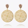 Caroline Svedbom Alexandra Earrings Vintage Rose Shop