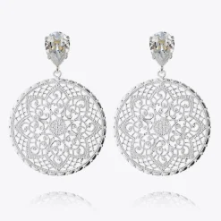 Caroline Svedbom Alexandra Earrings Crystal Cheap