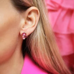 Caroline Svedbom Alisia Earrings Rose Combo Online