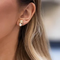 Caroline Svedbom Alisia Earrings Greige Combo Shop