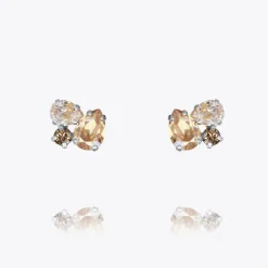 Caroline Svedbom Alisia Earrings Greige Combo Shop