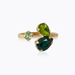 Caroline Svedbom Alisia Ring/Green Combo Flash Sale