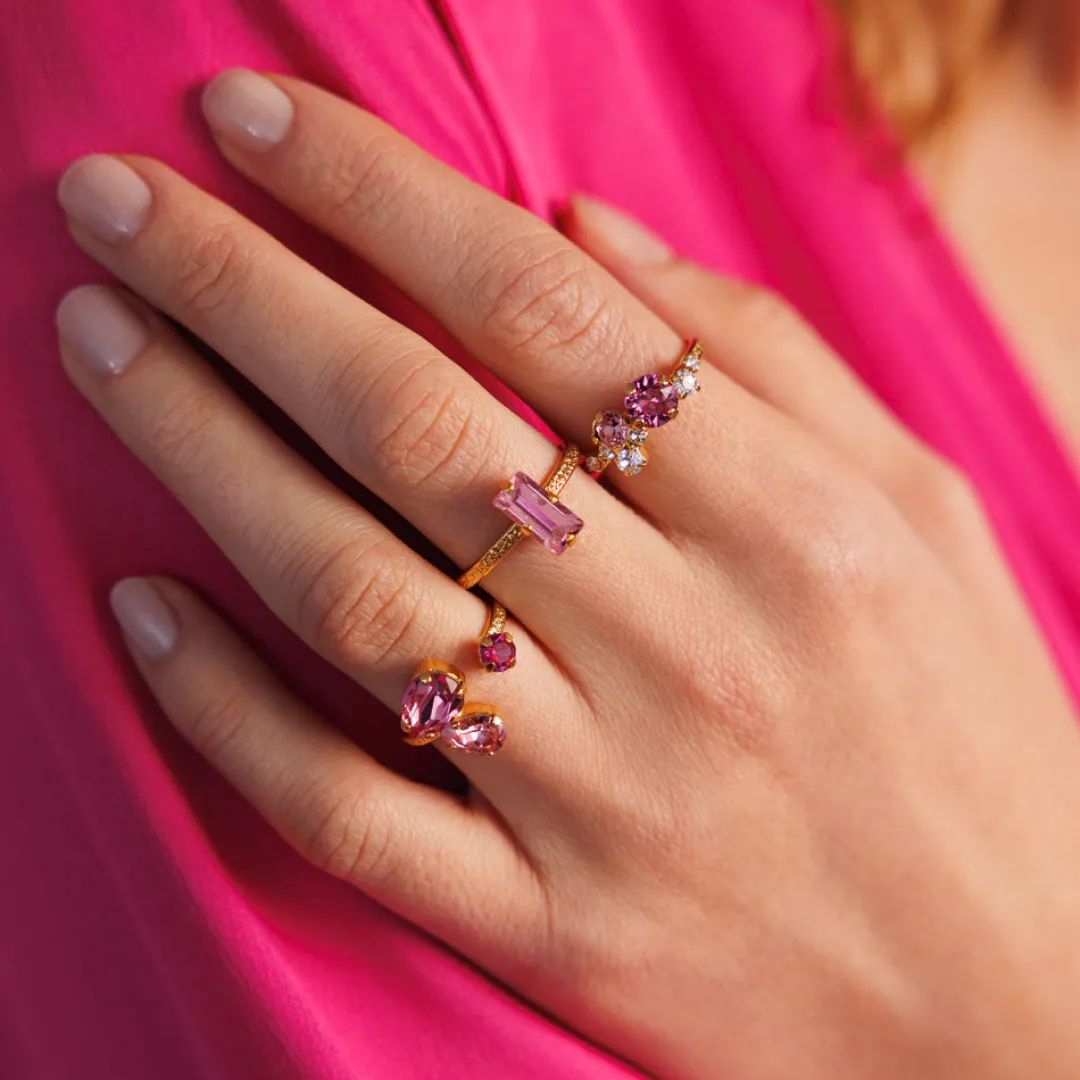 Caroline Svedbom Alisia Ring/Rose Combo Clearance