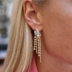 Caroline Svedbom Amy Earrings/Crystal Clearance