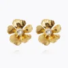 Caroline Svedbom Anemone Earrings/Crystal Clearance