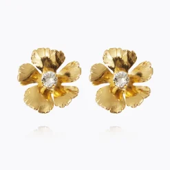 Caroline Svedbom Anemone Earrings/Crystal Clearance