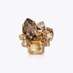 Caroline Svedbom Angelina Ring Greige Combo Best Sale