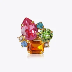Caroline Svedbom Angelina Ring Rainbow Combo Cheap