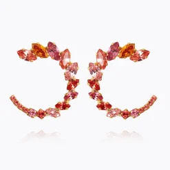 Caroline Svedbom Angie Earrings (Limited Edition) Coral Combo Online