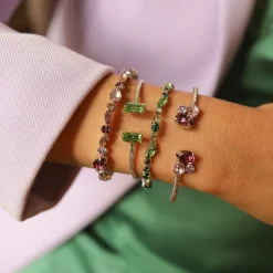 Caroline Svedbom Antonia Bangle Violet Combo Clearance