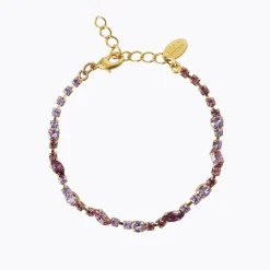 Caroline Svedbom Antonia Bracelet Violet Combo Fashion