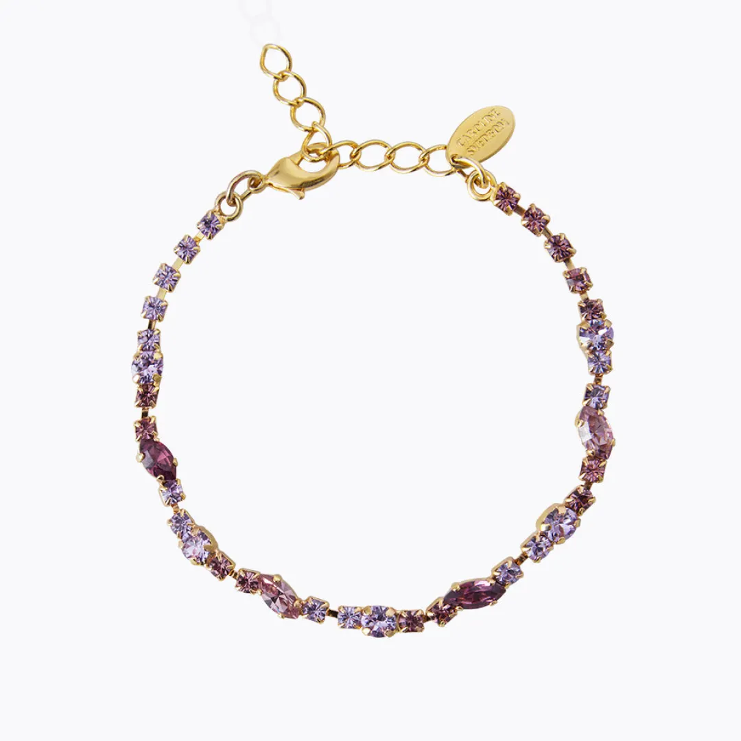 Caroline Svedbom Antonia Bracelet Violet Combo Fashion