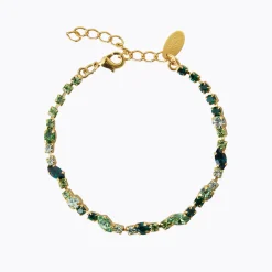 Caroline Svedbom Antonia Bracelet Green Combo Hot