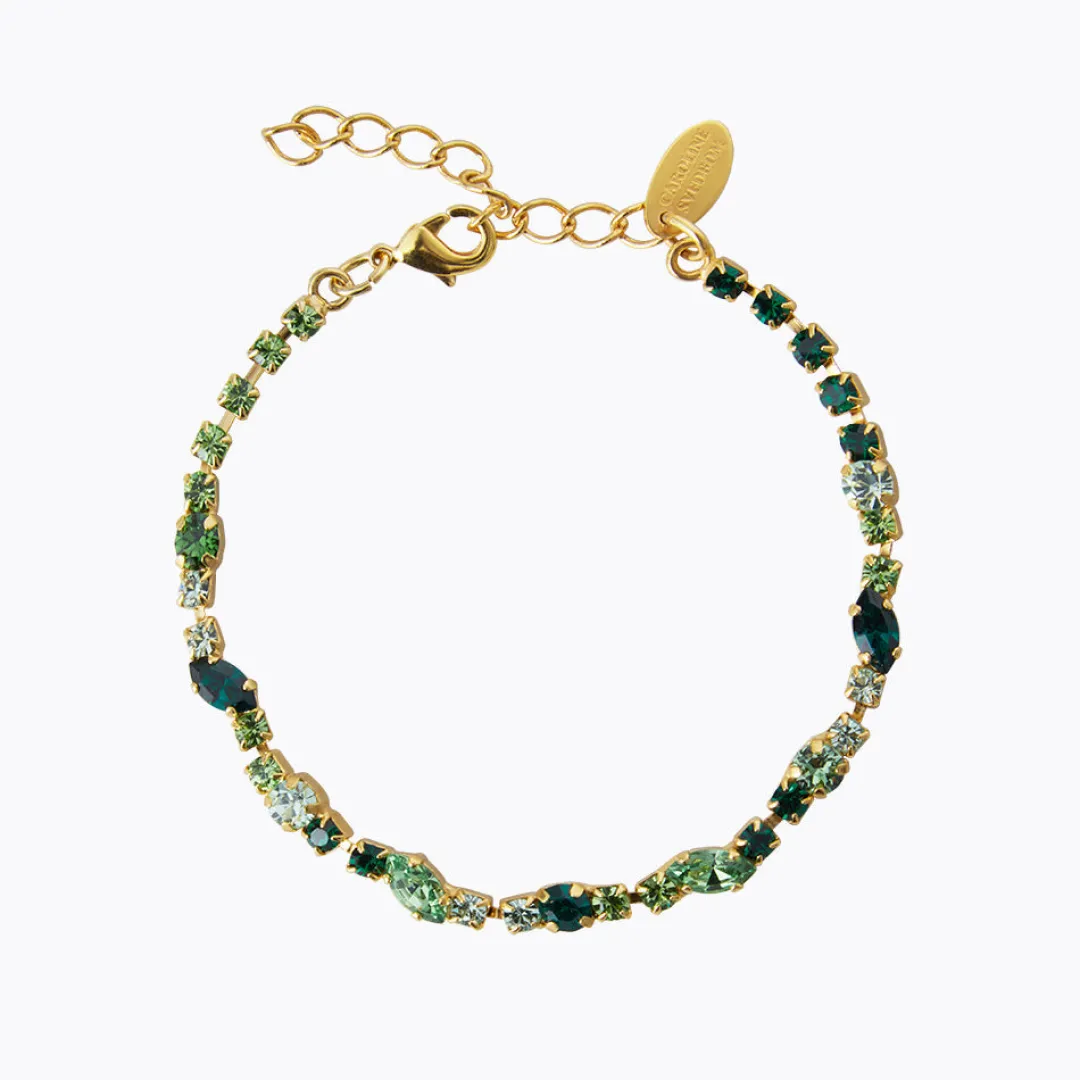 Caroline Svedbom Antonia Bracelet Green Combo Hot