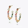 Caroline Svedbom Antonia Loop Earrings Pomelo Combo Cheap