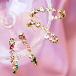 Caroline Svedbom Antonia Loop Earrings Pomelo Combo Cheap