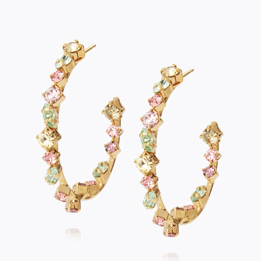 Caroline Svedbom Antonia Loop Earrings (Limited Edition) Summer Combo Outlet