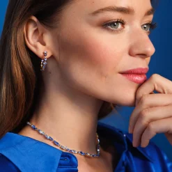 Caroline Svedbom Antonia Necklace Blue Combo Cheap