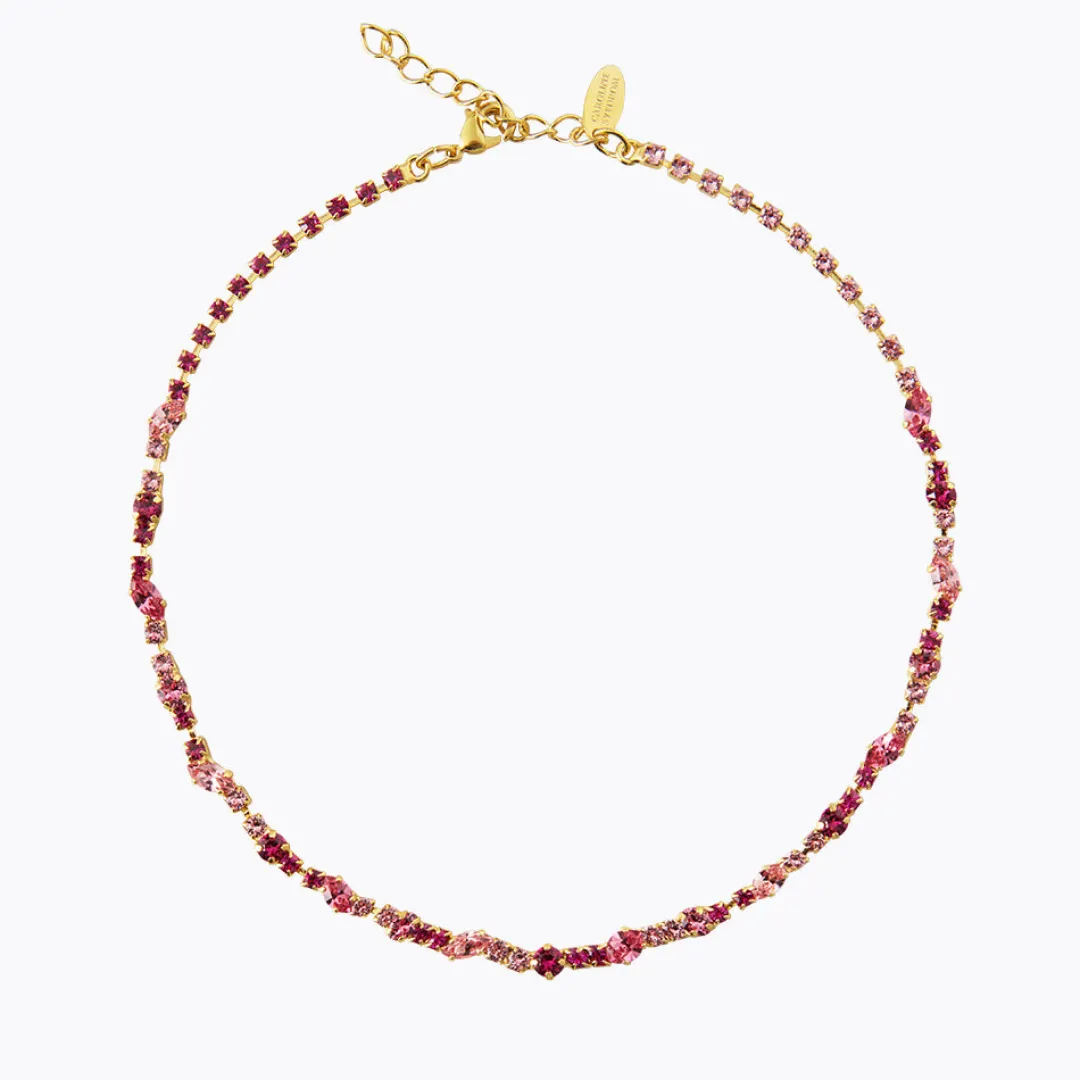 Caroline Svedbom Antonia Necklace Rose Combo Clearance