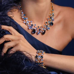 Caroline Svedbom Aurelia Bracelet Blue Combo Cheap