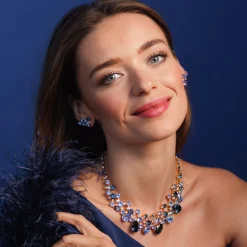 Caroline Svedbom Aurelia Necklace Blue Combo Online