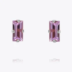 Caroline Svedbom Baguette Earrings Violet Best Sale