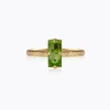 Caroline Svedbom Baguette Ring Peridot Flash Sale