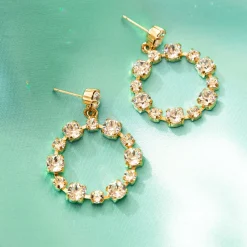 Caroline Svedbom Calanthe Earrings Crystal Cheap