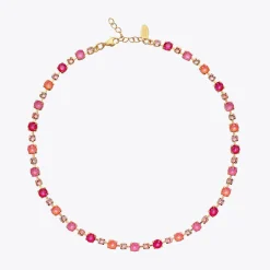 Caroline Svedbom Calanthe Necklace Coral Combo Shop