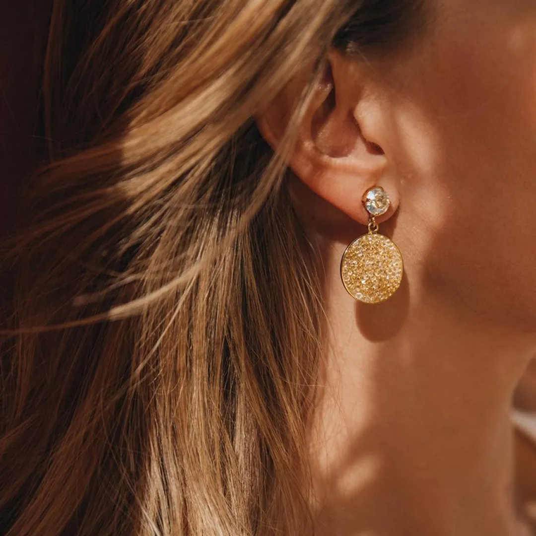 Caroline Svedbom Chloe Earrings Moonlight Best