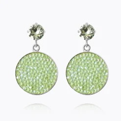 Caroline Svedbom Chloe Earrings Chrysolite Cheap