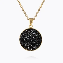Caroline Svedbom Chloe Necklace Graphite Cheap