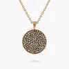 Caroline Svedbom Chloe Necklace Metallic Light Gold Sale