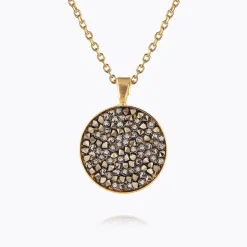 Caroline Svedbom Chloe Necklace Metallic Light Gold Sale