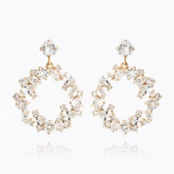 Caroline Svedbom Circle Of Love Earrings/Crystal Hot