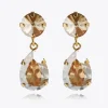 Caroline Svedbom Classic Drop Earrings Golden Shadow Fashion