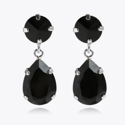 Caroline Svedbom Classic Drop Earrings Jet Discount