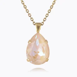 Caroline Svedbom Classic Drop Necklace Ivory Cream Delite Fashion