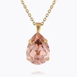 Caroline Svedbom Classic Drop Necklace Vintage Rose Outlet
