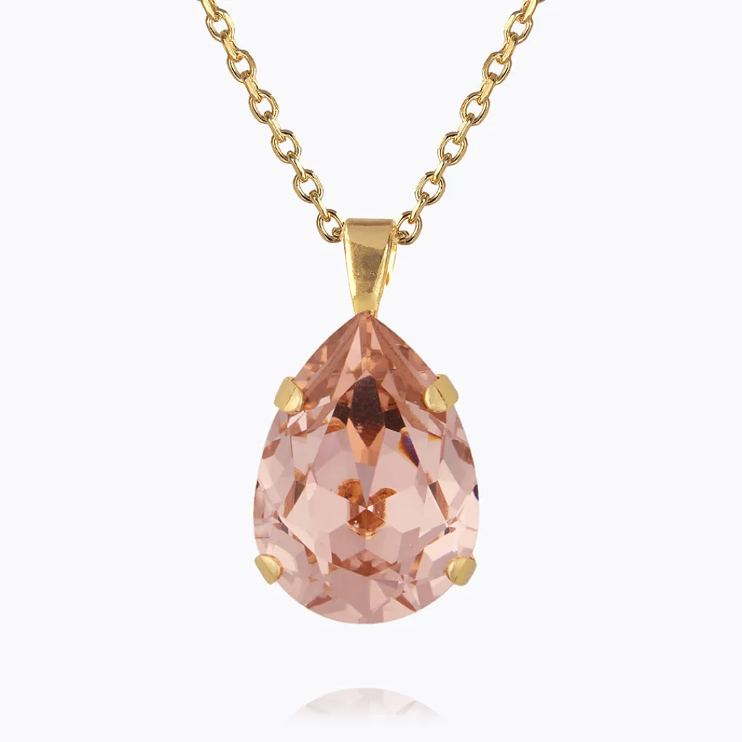 Caroline Svedbom Classic Drop Necklace Vintage Rose Outlet