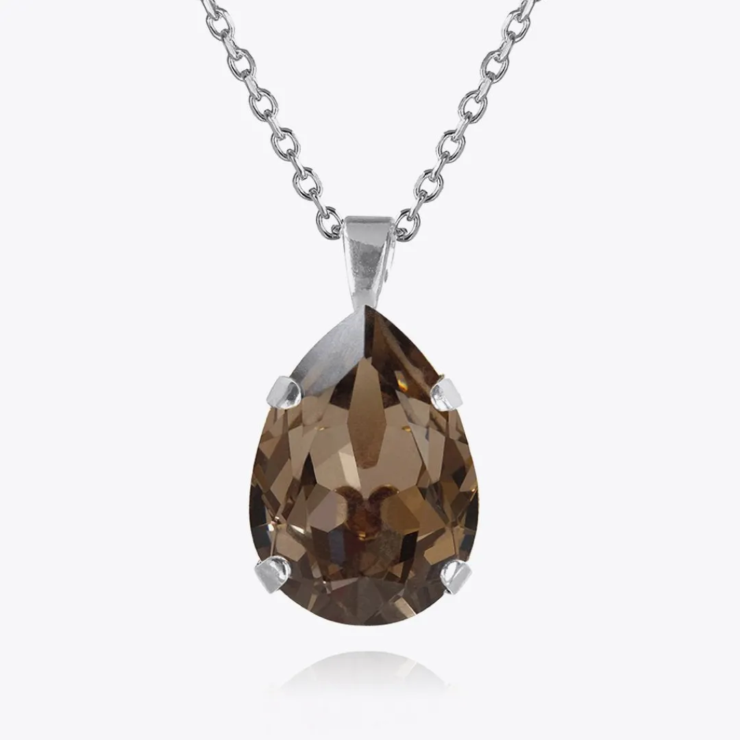 Caroline Svedbom Classic Drop Necklace Greige Cheap