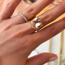 Caroline Svedbom Classic Drop Ring Vintage Rose Shop