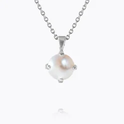 Caroline Svedbom Classic Petite Necklace Pearl Cheap