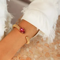 Caroline Svedbom Classic Rope Bracelet Mulberry Red Fashion