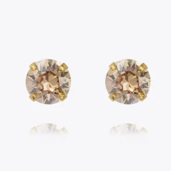 Caroline Svedbom Classic Stud Earrings Golden Shadow Sale