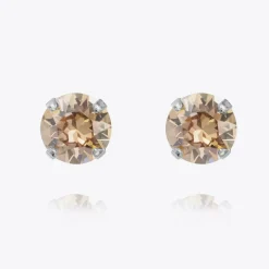 Caroline Svedbom Classic Stud Earrings Golden Shadow Sale