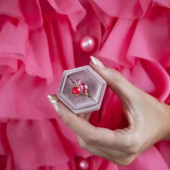 Caroline Svedbom Colette Ring Coral Combo Online