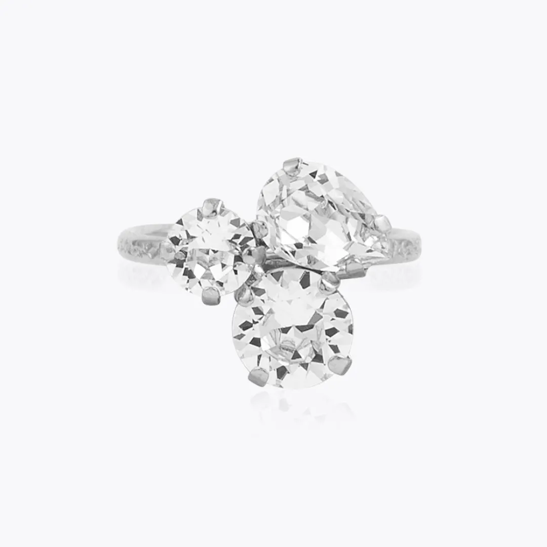 Caroline Svedbom Colette Ring Crystal Discount